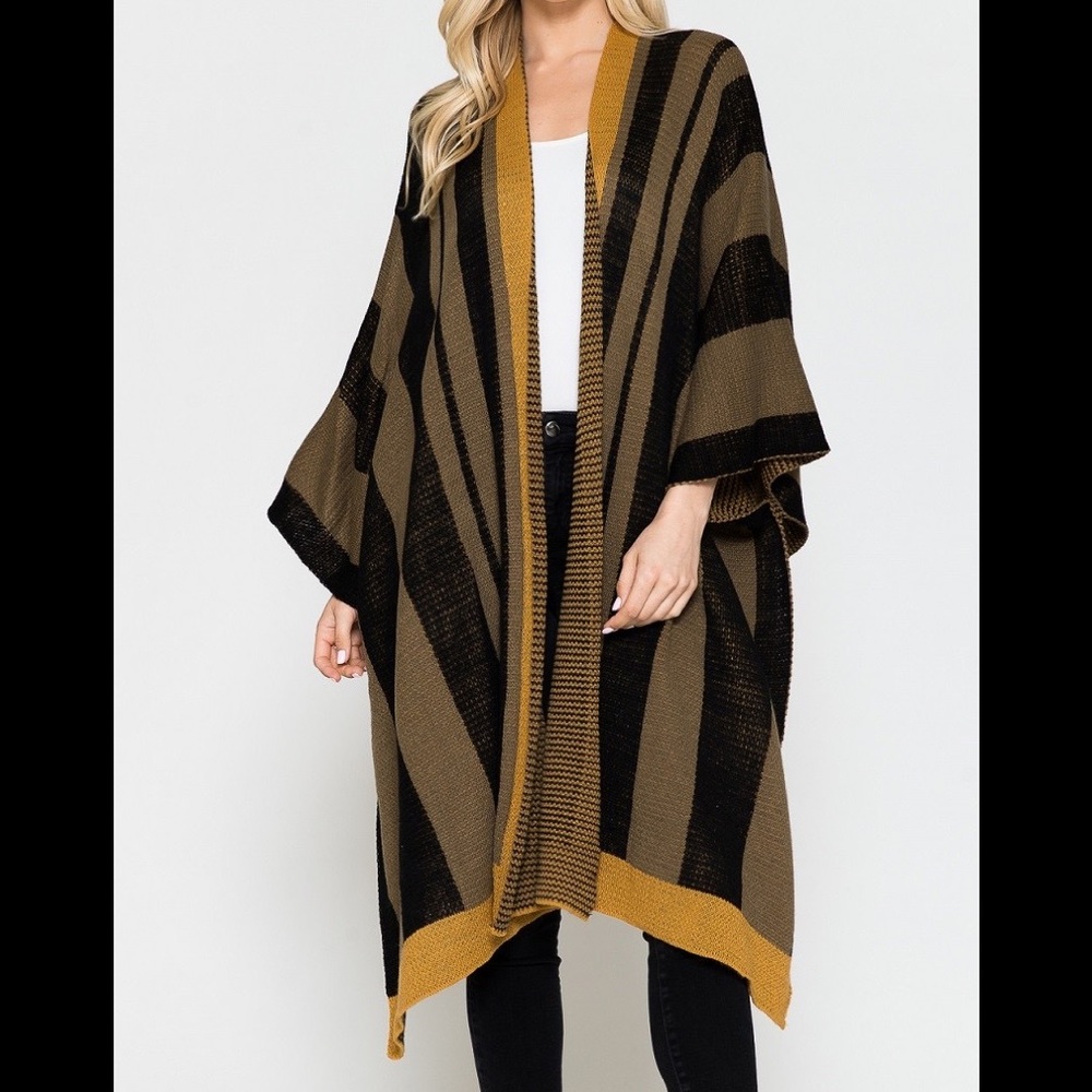 OPEN FRONT KIMONO